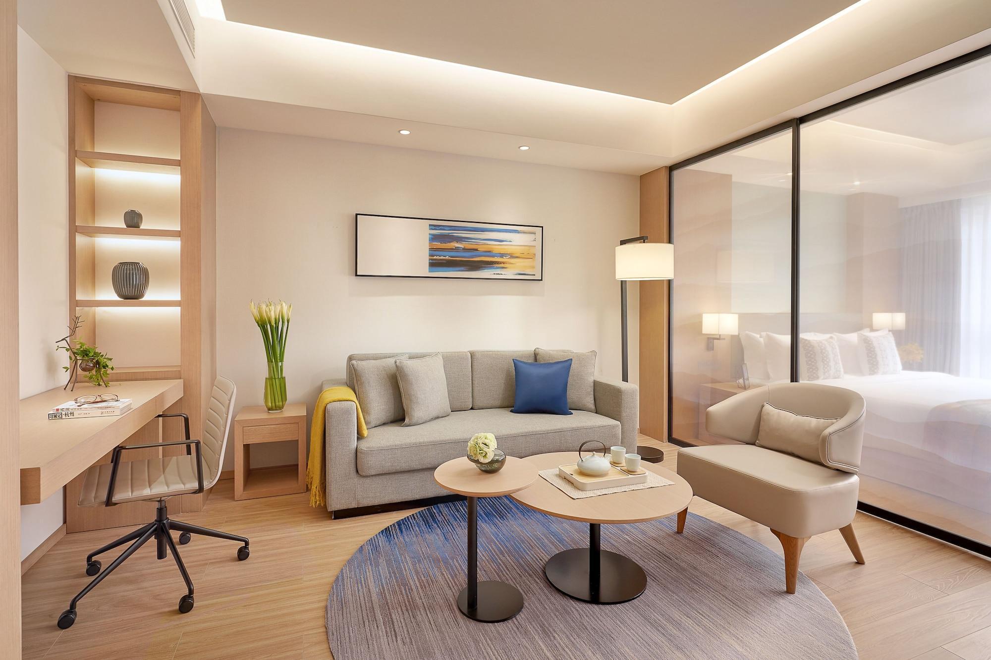 Shama Serviced Apartments Zijingang Hangzhou - Zijingang Campus Zhejiang University, Subway Line2&5 Sanba Station מראה חיצוני תמונה