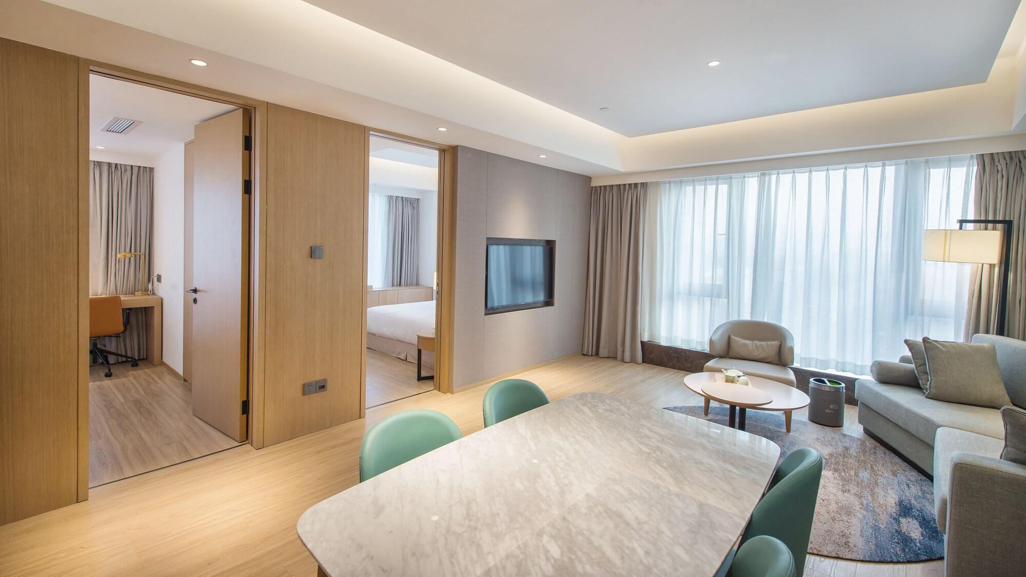 Shama Serviced Apartments Zijingang Hangzhou - Zijingang Campus Zhejiang University, Subway Line2&5 Sanba Station מראה חיצוני תמונה